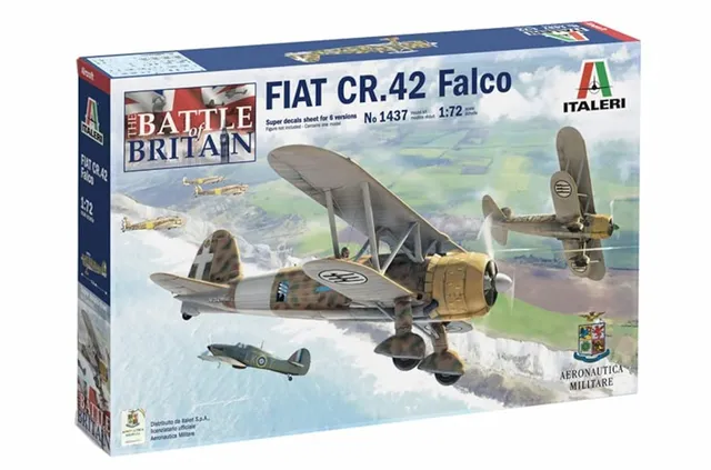 italeri-fiat-cr-42-falco-1-72-flugzeug-modellbausatz image 1