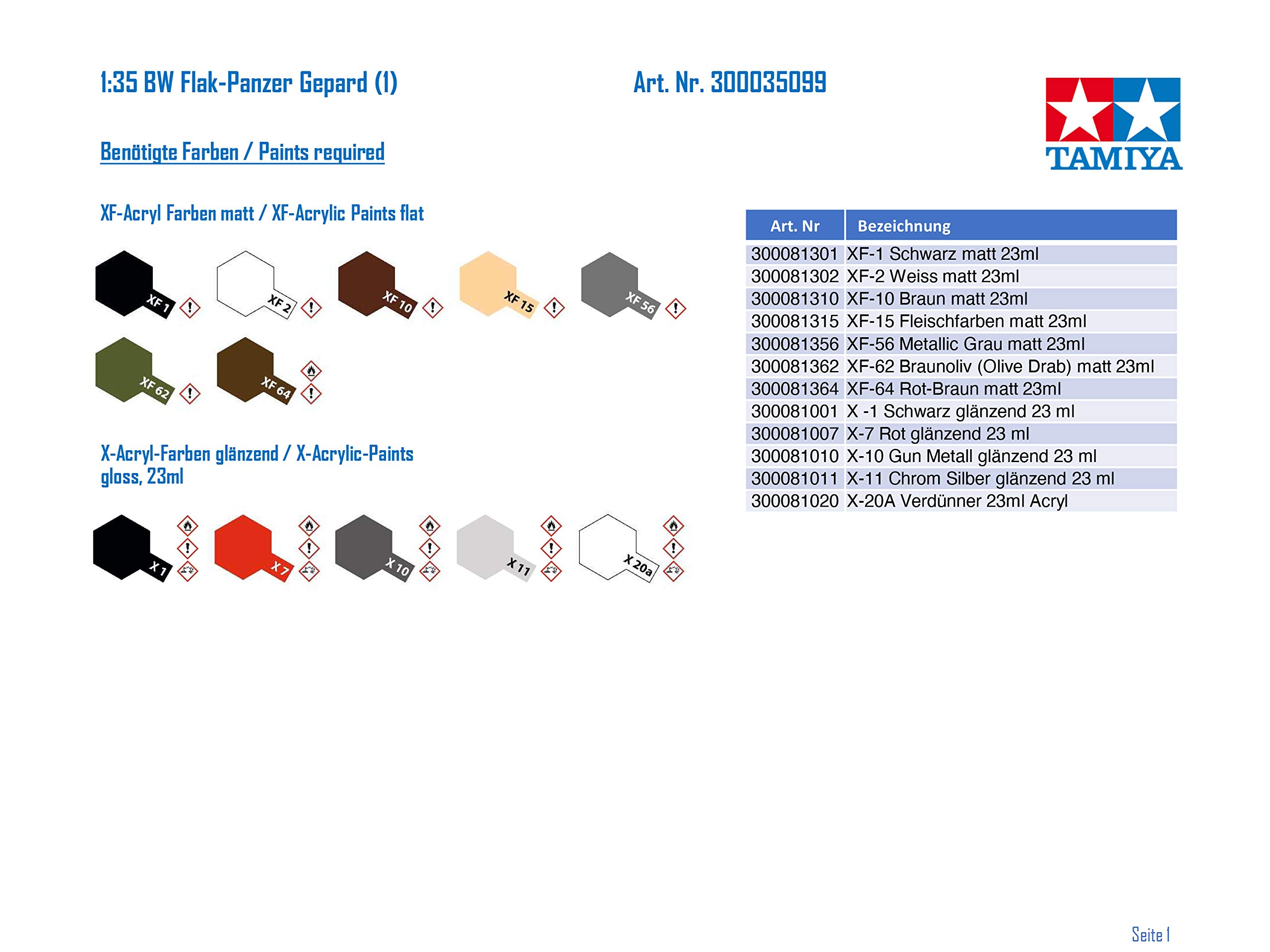 tamiya-flakpanzer-gepard-35099-1-35-bausatz image 2