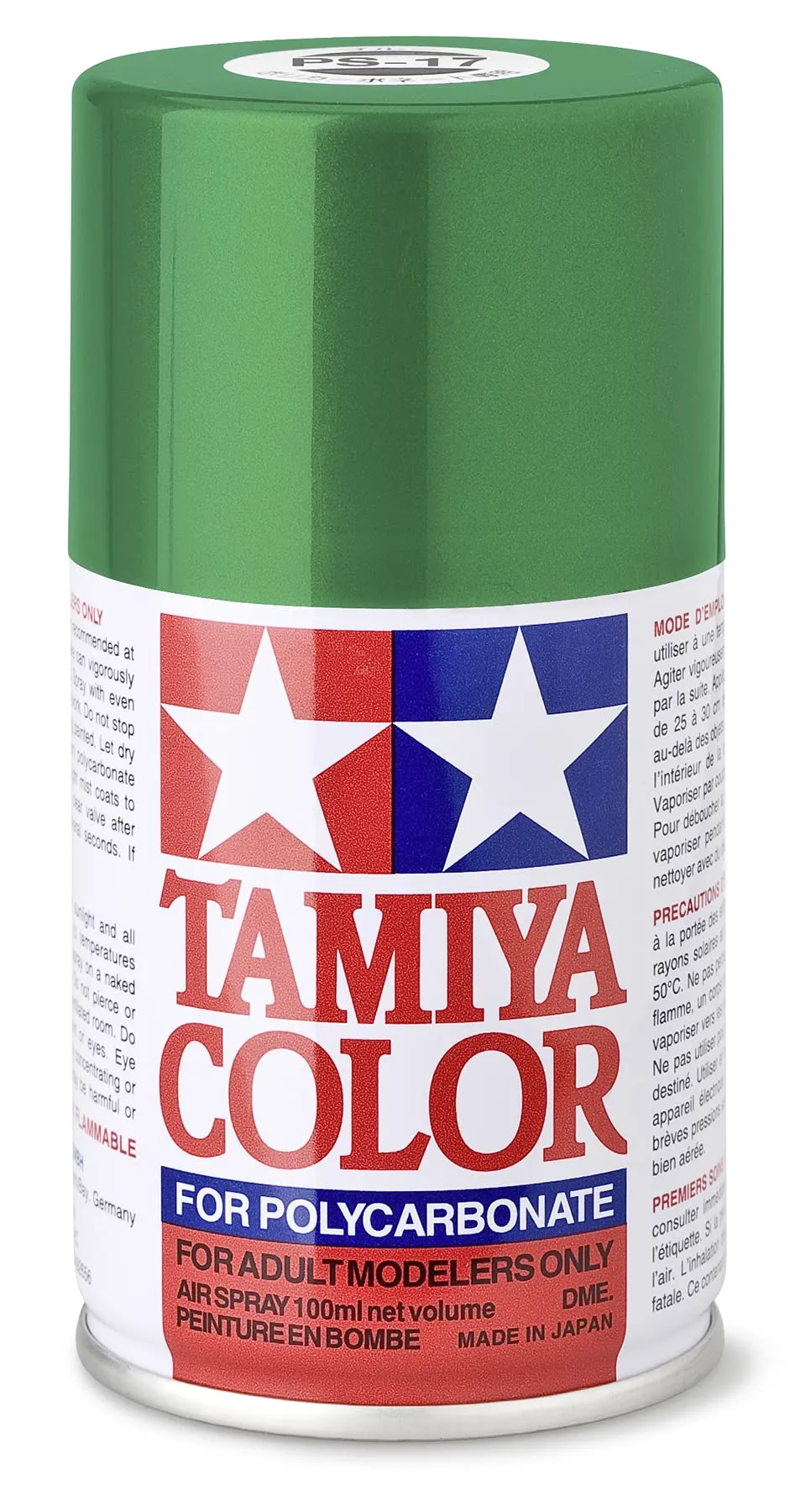 tamiya-ps-17-metallic-gr-n-spr-hfarbe-100-ml-polycarbonat image 1