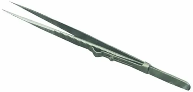 italeri-pinzette-spitz-mit-arretierung-160-mm-modellbauwerkzeug image 1