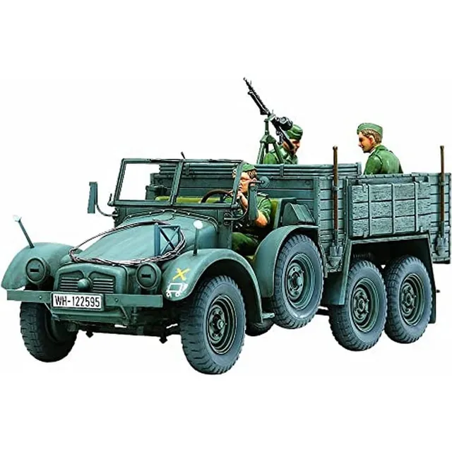 tamiya-1-35-krupp-protze-lkw-modellbausatz-gr-n image 1