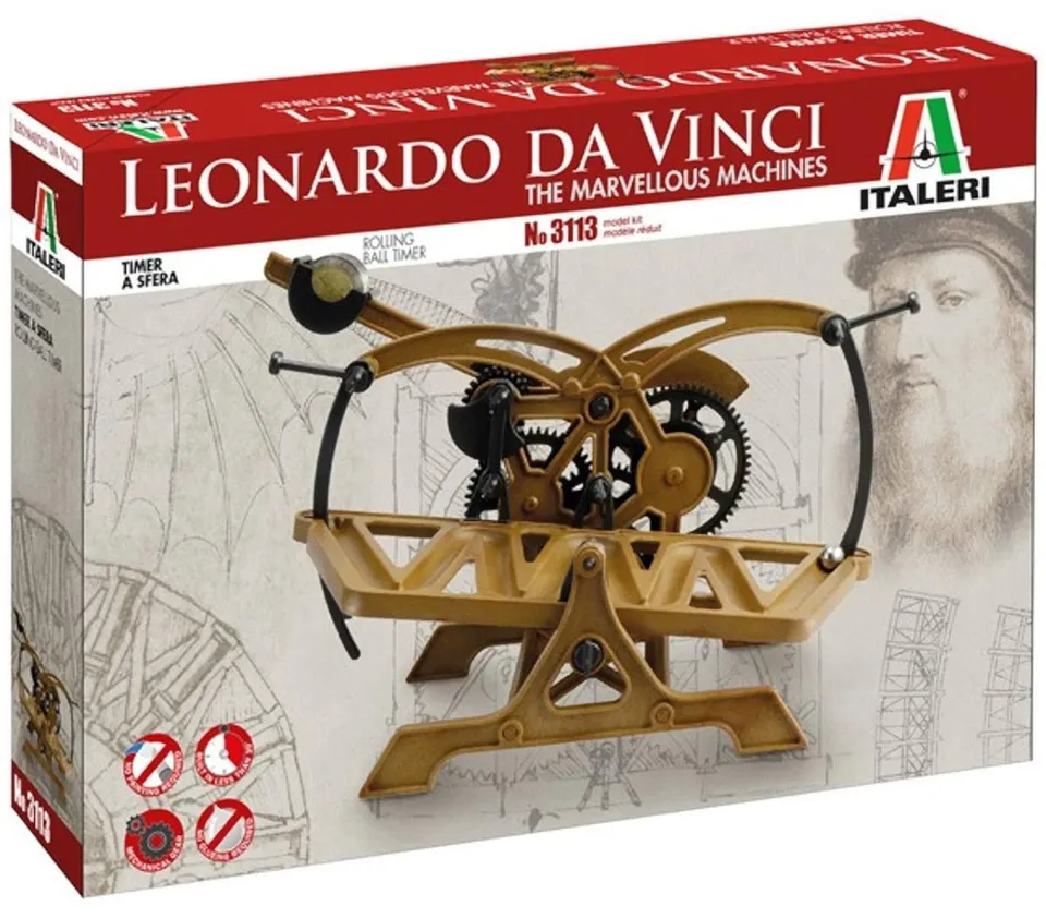 italeri-it3113-da-vinci-rolling-ball-timer-holz-1-16 image 1