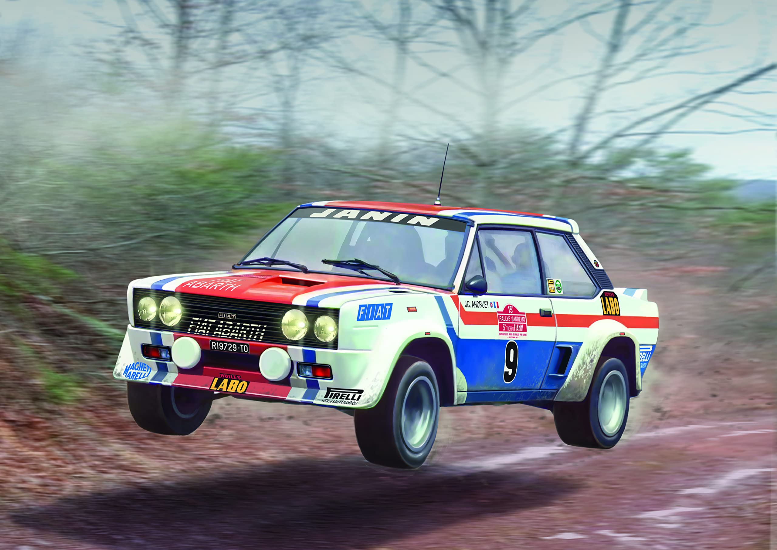 italeri-3621-fiat-131-abarth-77-sanremo-rallye-auto-1-24 image 2