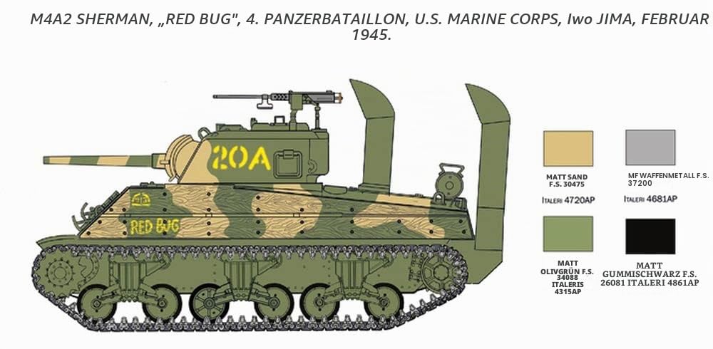 italeri-m4a2-sherman-marine-corps-panzer-bausatz-1-35 image 4