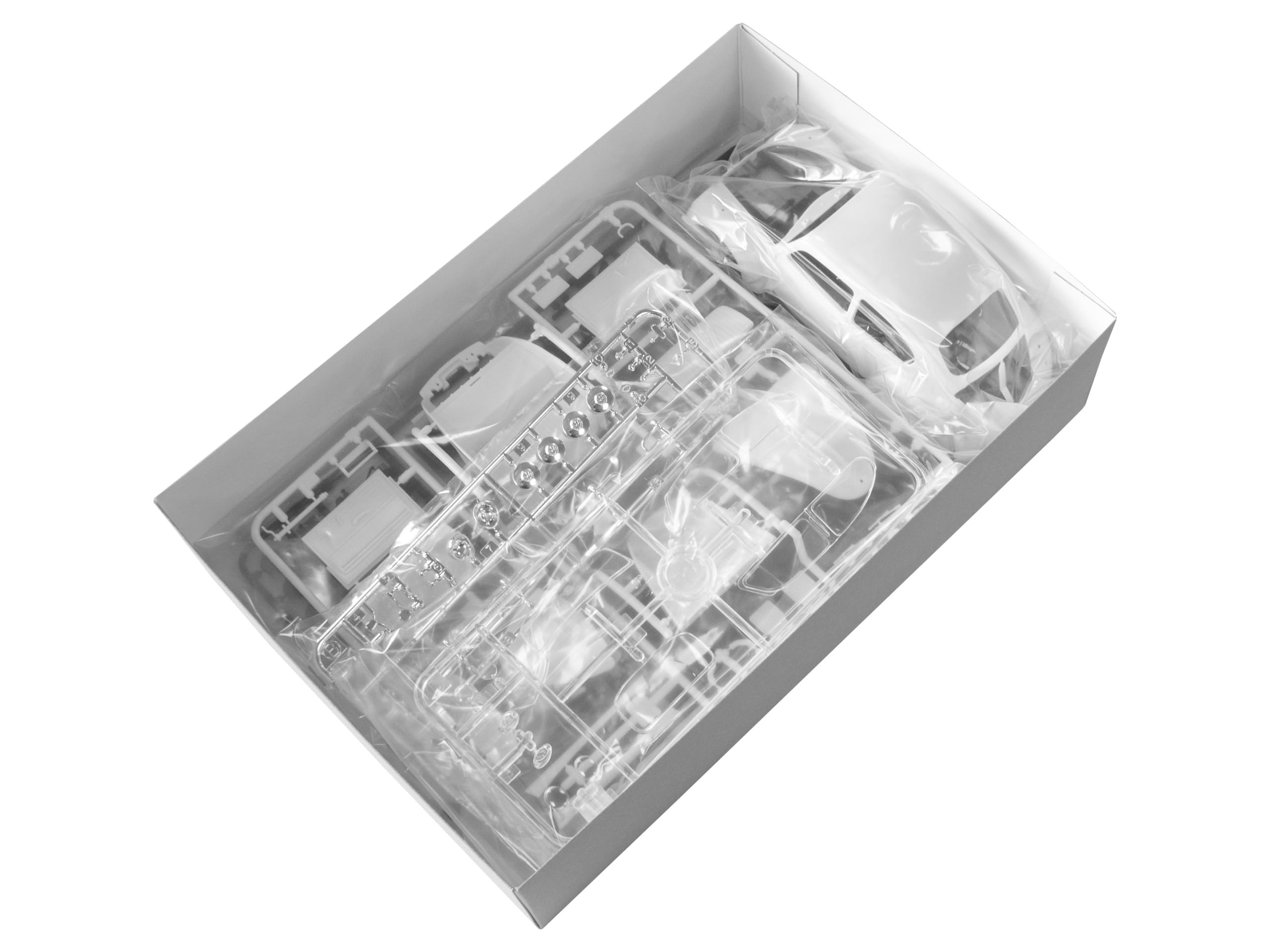 tamiya-24136-vw-k-fer-1300-modellbausatz-1-24-silber-1966 image 4