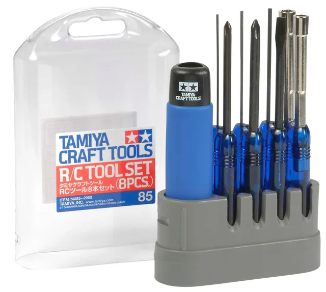 tamiya-74085-rc-werkzeugset-8-teilig-blau image 1