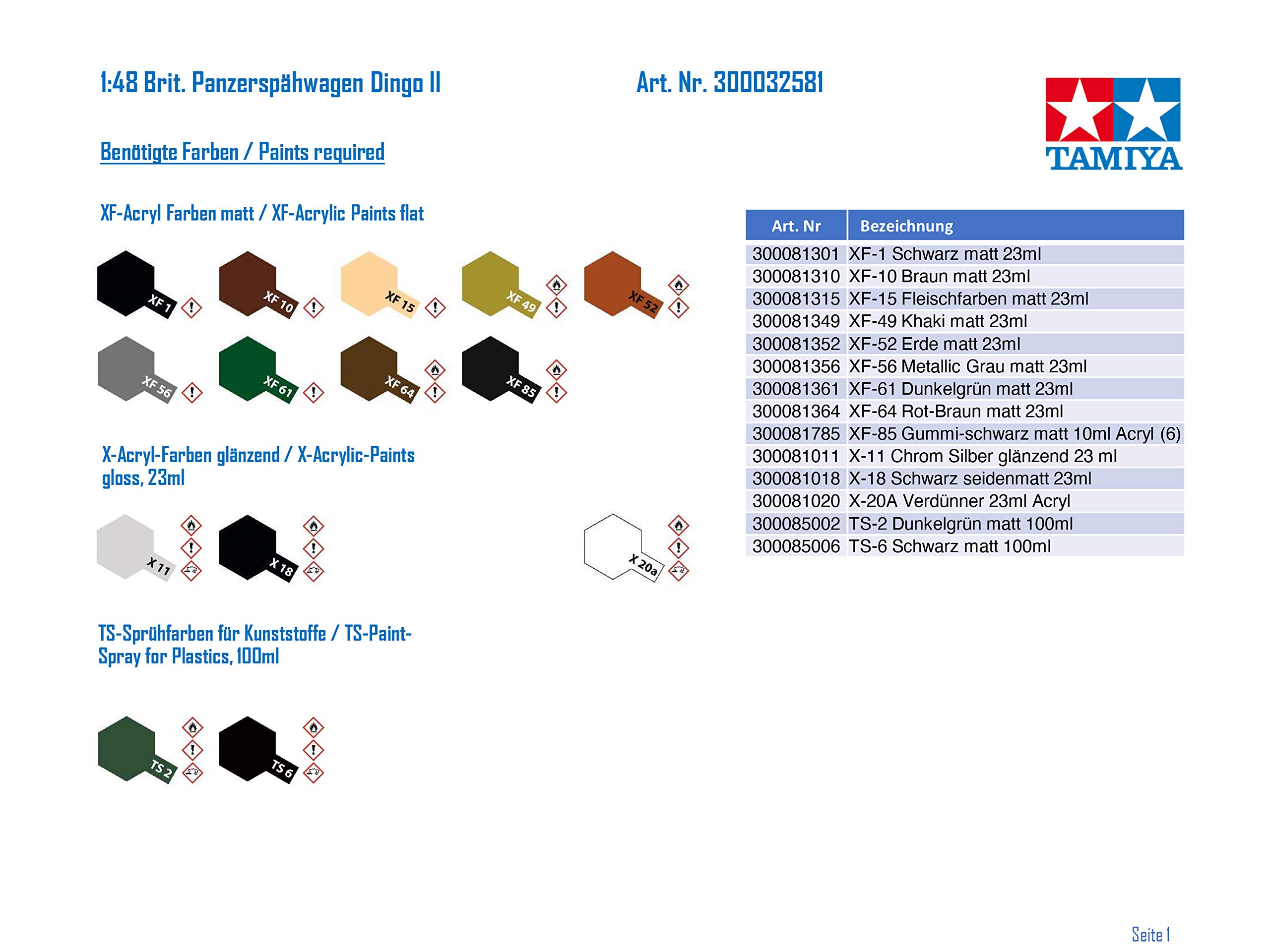 tamiya-dingo-ii-panzersp-hwagen-32581-modellbausatz-1-48-wwii image 2