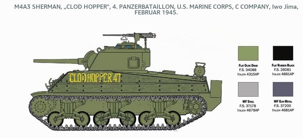 italeri-m4a2-sherman-marine-corps-panzer-bausatz-1-35 image 5