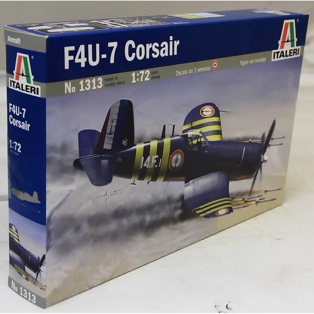 italeri-f4u-7-corsair-flugzeug-bausatz-1-72-i1313 image 1