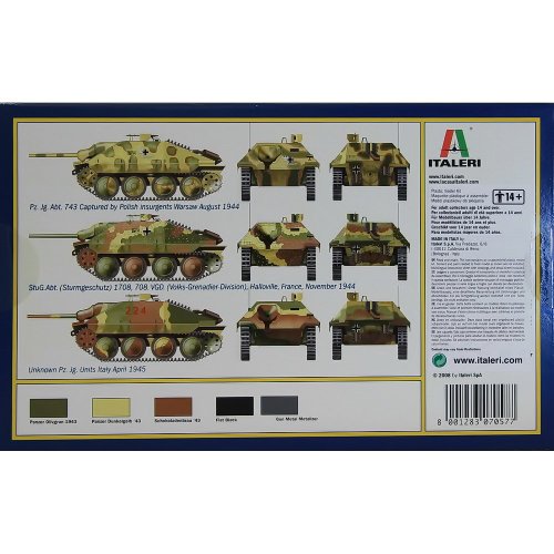 italeri-military-510007057-hetzer-panzer-modellbausatz-1-72 image 5