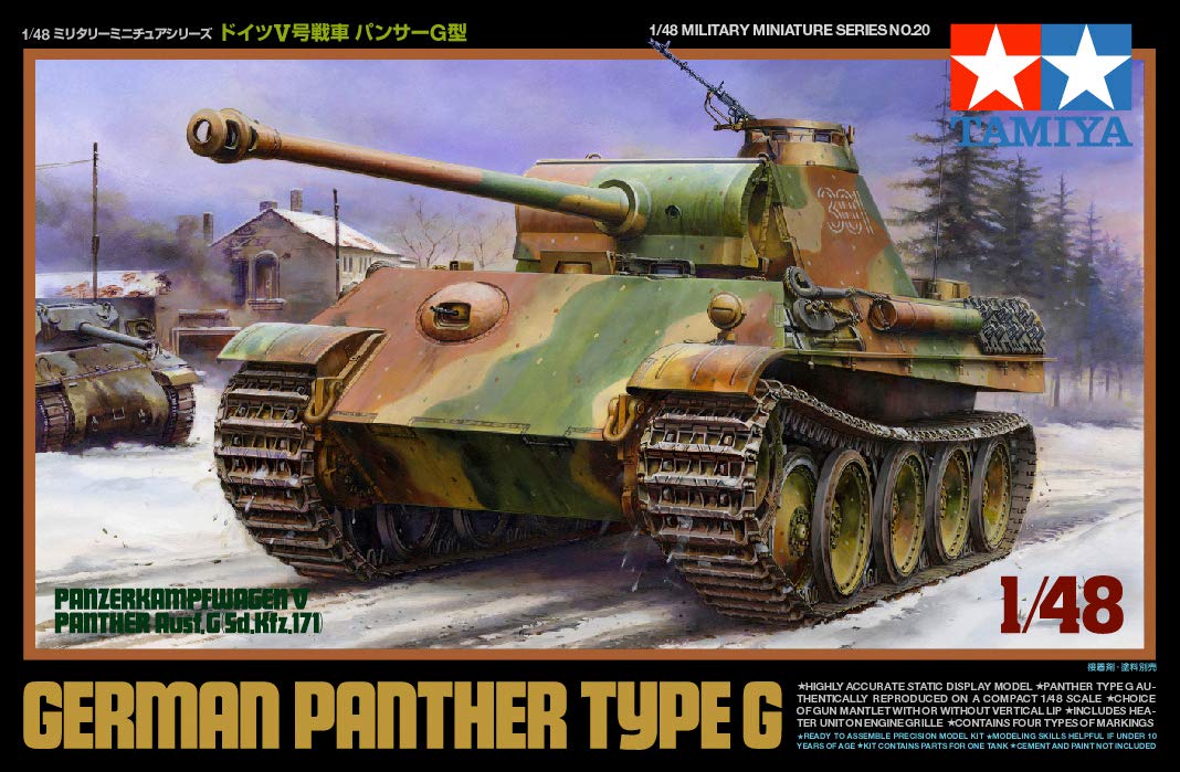tamiya-panther-typ-g-wwii-panzer-bausatz-1-48 image 3