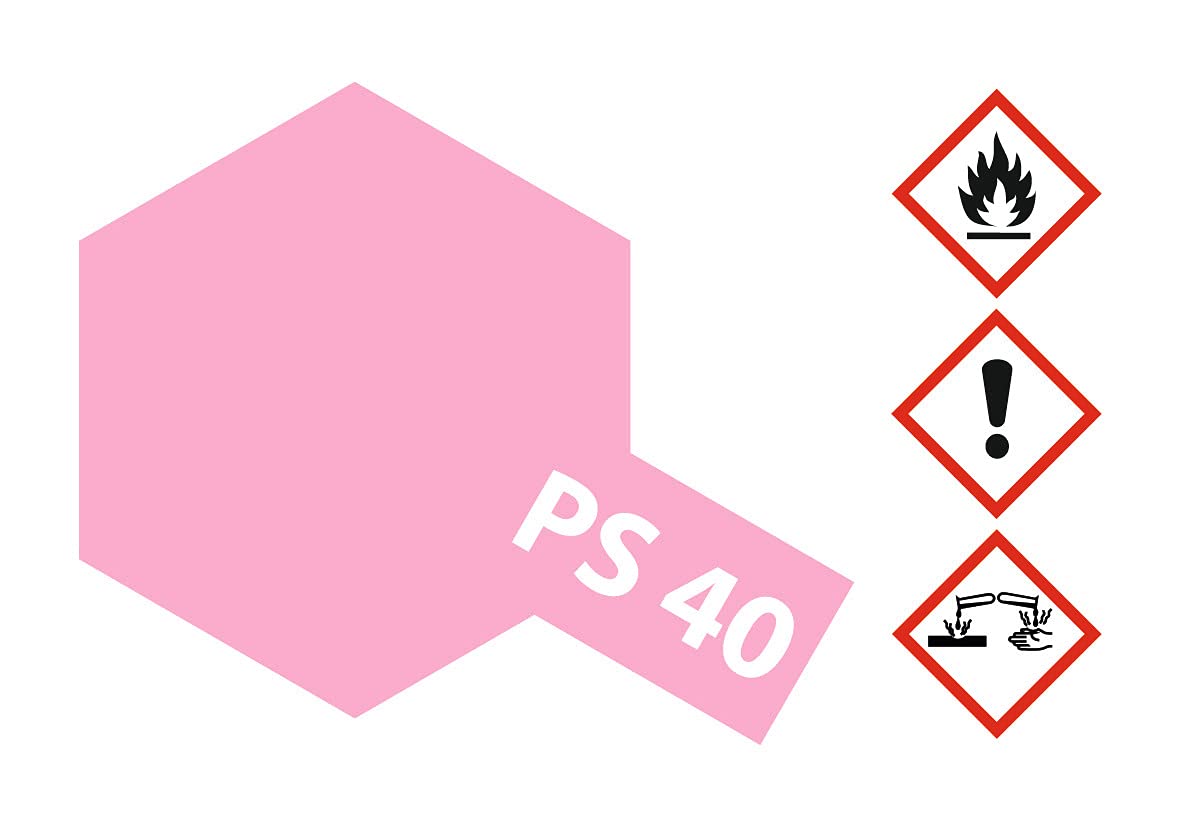 tamiya-ps-40-translucent-rosarot-86040-spr-hfarbe-100ml-lexan image 2