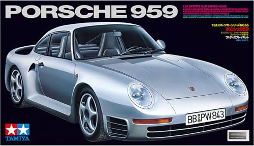 tamiya-1-24-sports-car-24065-porsche-959-modellbausatz-silber image 6