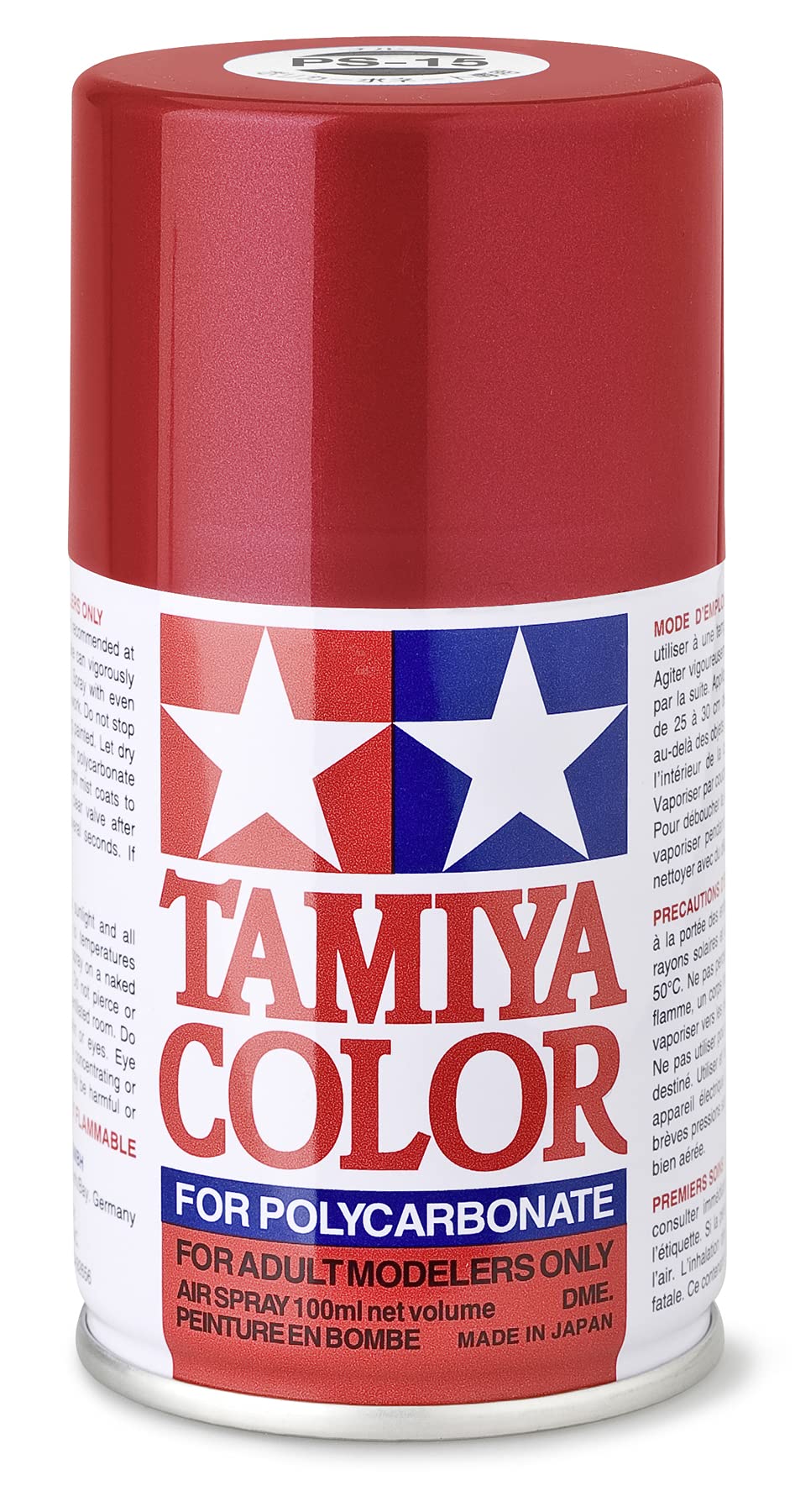 tamiya-ps-15-86015-spr-hfarbe-metallic-rot-100-ml image 1