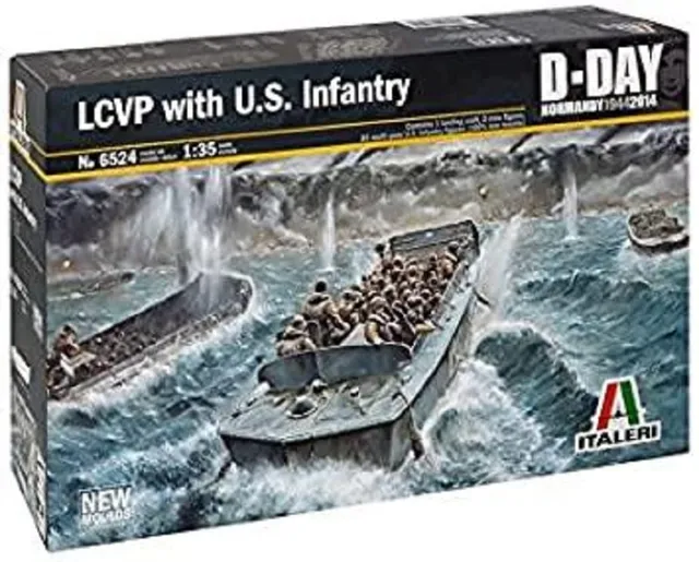 italeri-6524-lcvp-modellbausatz-1-35-us-infanterie image 1