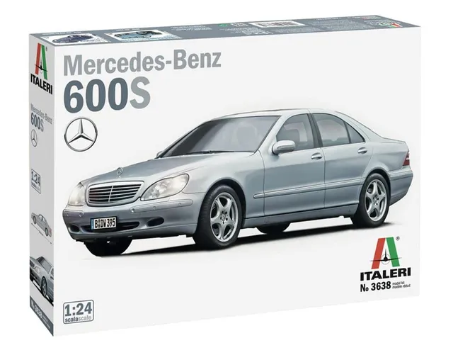 italeri-mercedes-benz-600s-1-24-auto-modellbausatz image 1