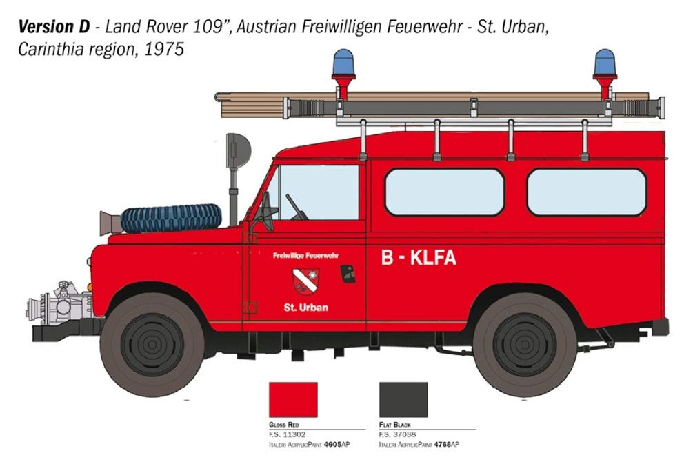 italeri-land-rover-fire-truck-1-24-truck-bausatz-3660s image 5