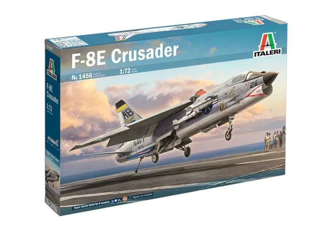 italeri-1456s-f-8e-crusader-flugzeug-bausatz-1-72 image 1
