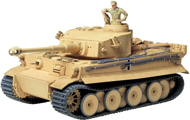 tamiya-35227-tiger-i-early-1-35-wwii-panzer-modellbausatz image 1