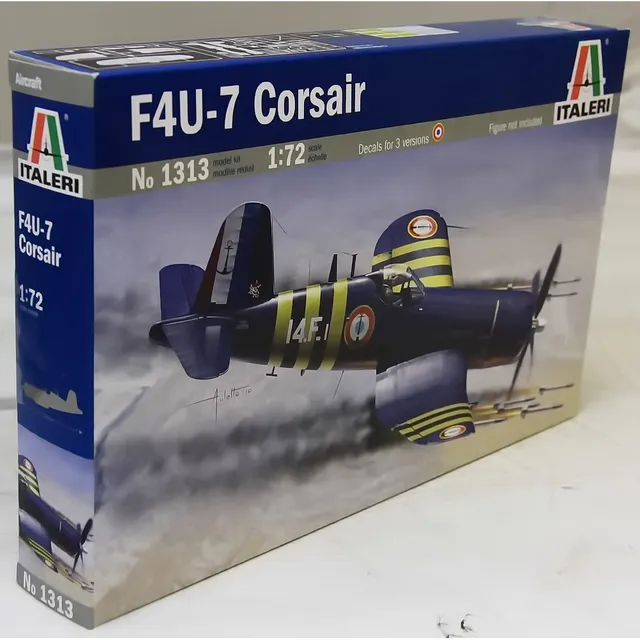 italeri-f4u-7-corsair-flugzeug-bausatz-1-72-i1313 image 1