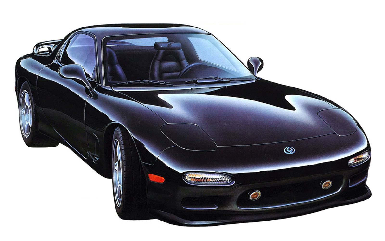 tamiya-1-24-sports-car-24116-mazda-rx-7-r1-modellbausatz-rot image 1