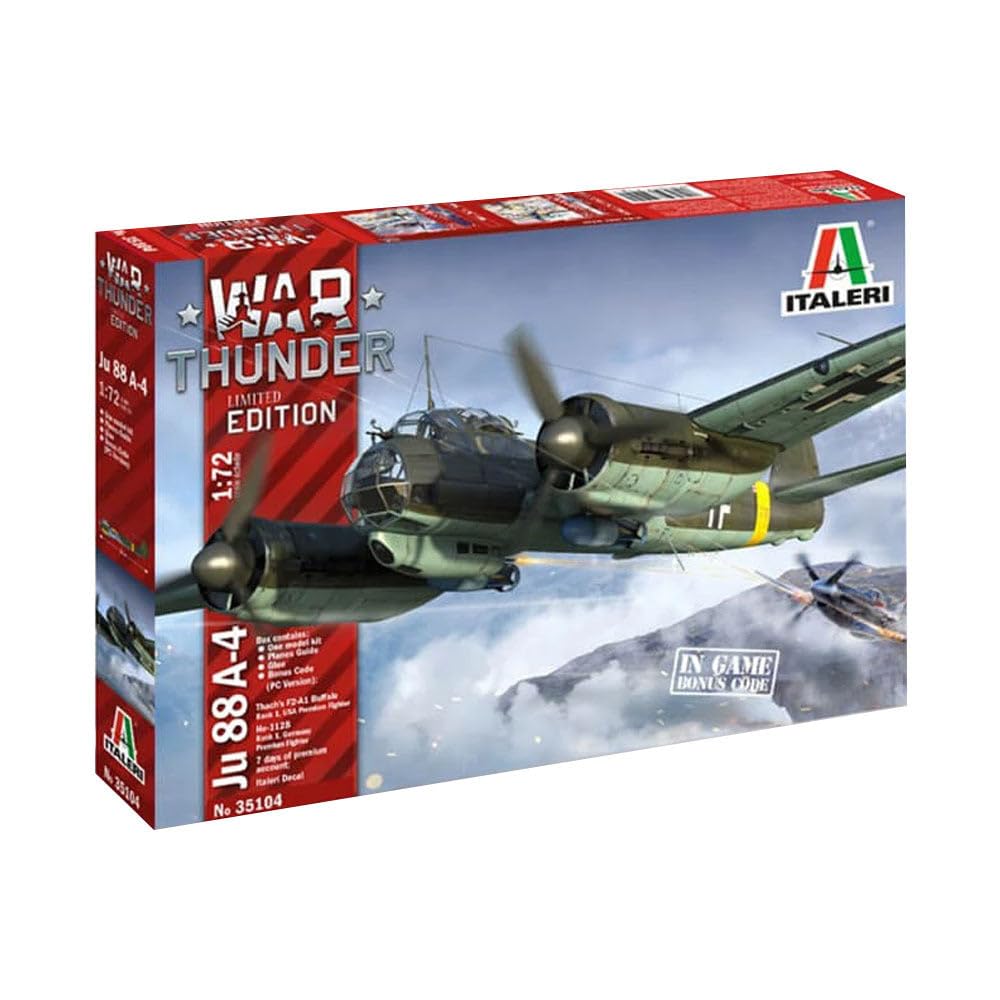 italeri-35104-junkers-ju-88-war-thunder-bausatz-1-72 image 1
