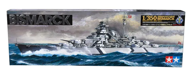 tamiya-bismarck-78013-schlachtschiff-1-350-wwii image 1