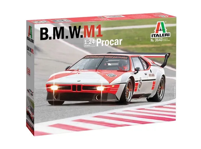 italeri-bmw-m1-procar-modellbausatz-1-24-rennauto image 1