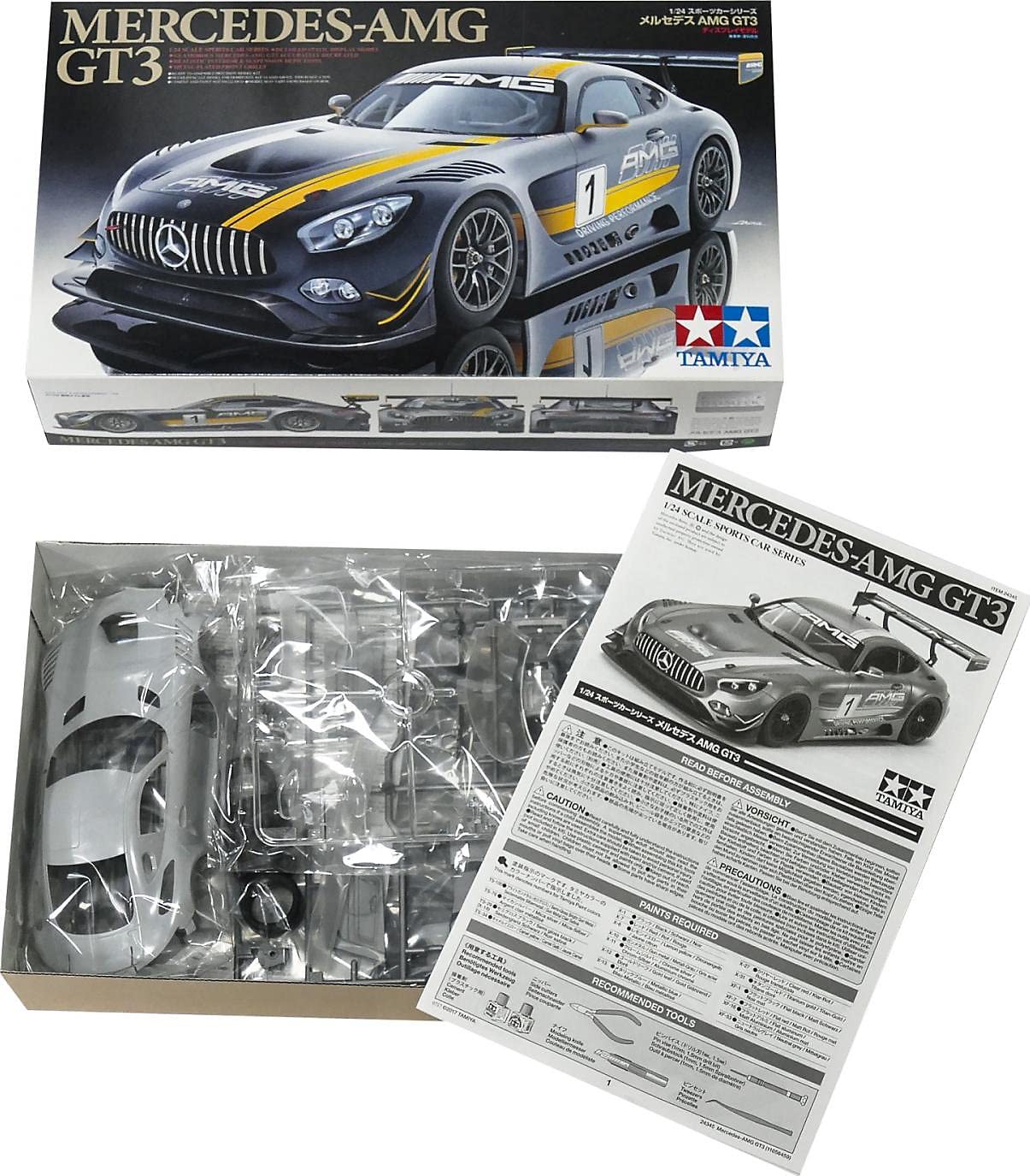 tamiya-24345-mercedes-amg-gt3-modellbausatz-1-24 image 2