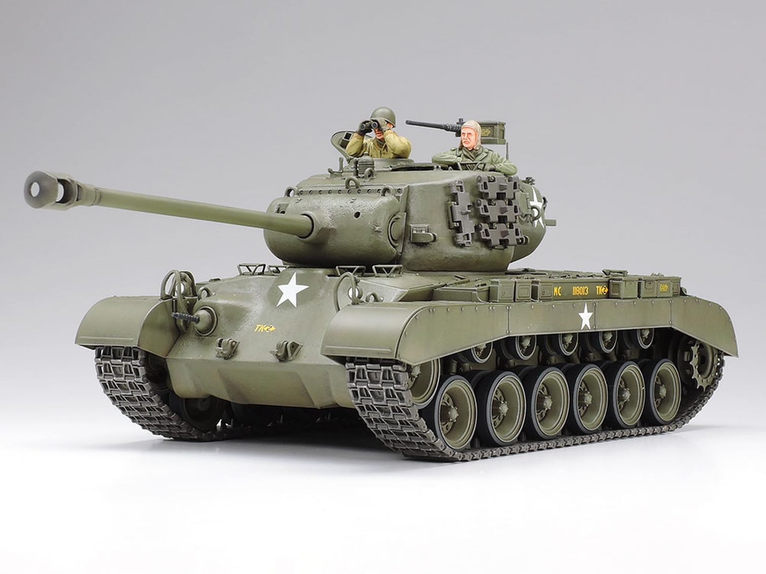 tamiya-m26-pershing-1-35-wwii-us-panzer-bausatz-2-figuren image 3