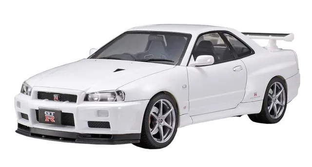 tamiya-24258-nissan-skyline-gt-r-r34-modellbausatz-1-24-v-spec-ii image 1