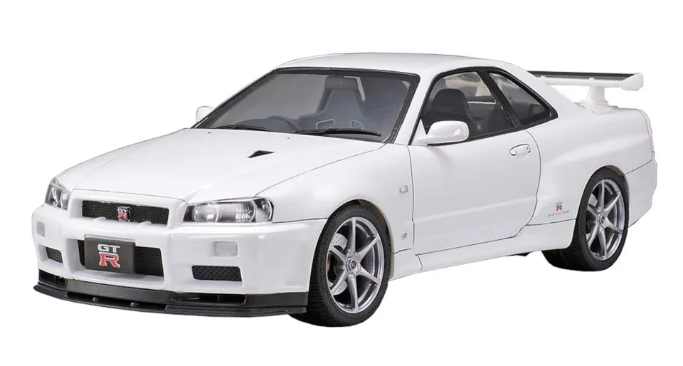 tamiya-24258-nissan-skyline-gt-r-r34-modellbausatz-1-24-v-spec-ii image 1