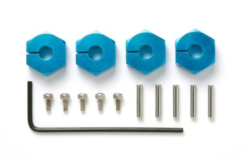 tamiya-radmitnehmer-aluminium-blau-rc-tuningteil-15-tlg image 3