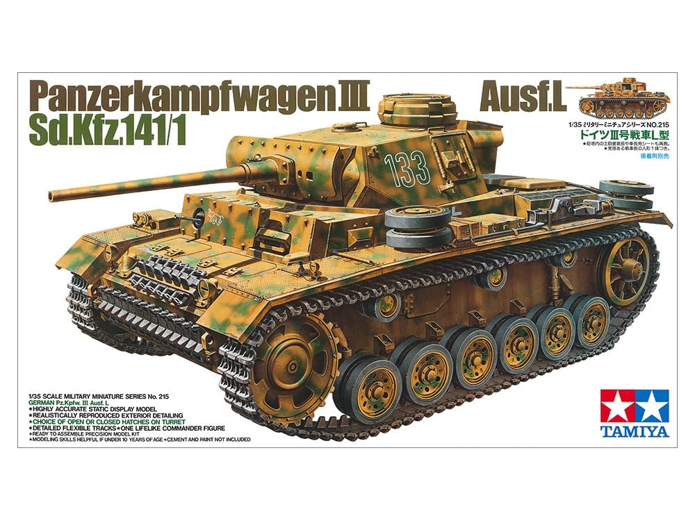 tamiya-35215-pzkpfw-iii-ausf-l-panzerbausatz-1-35-grau-gr-n image 3