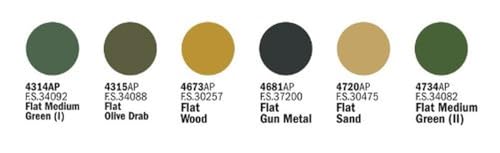 italeri-acryl-set-wwii-allied-army-20ml-6er-pack-farben image 5