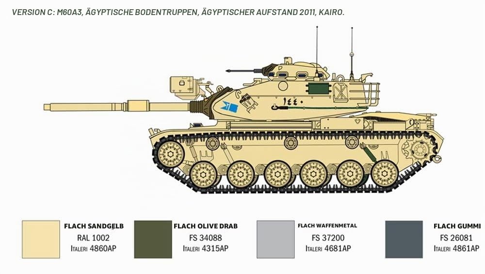 italeri-m60a-3-kampfpanzer-1-35-military-vehicles-bausatz image 6