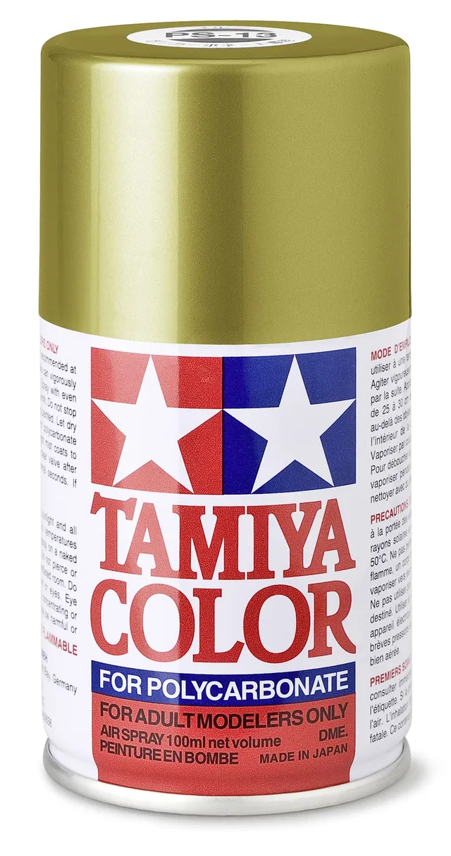tamiya-ps-13-gold-spr-hfarbe-100ml-polycarbonat image 1