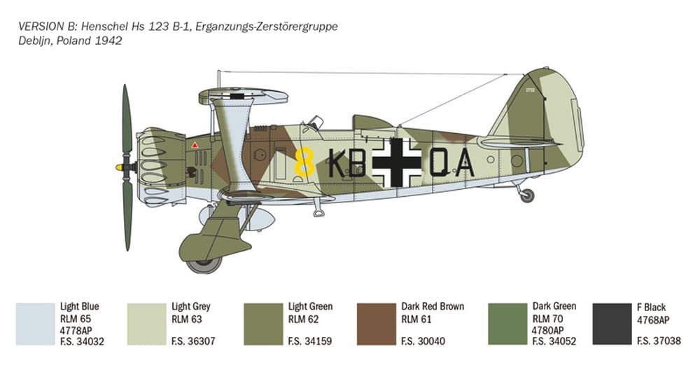 italeri-aircraft-2819s-henschel-hs-123-modellbausatz-1-48 image 5