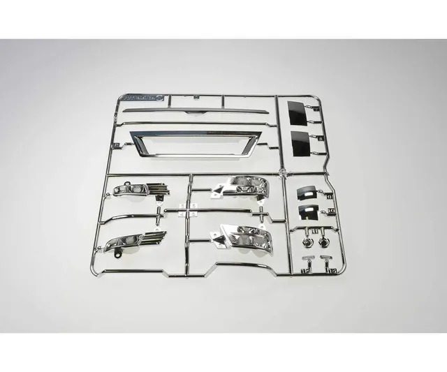 tamiya-319115274-n-teile-grill-reflektoren-chrom-1-14 image 1