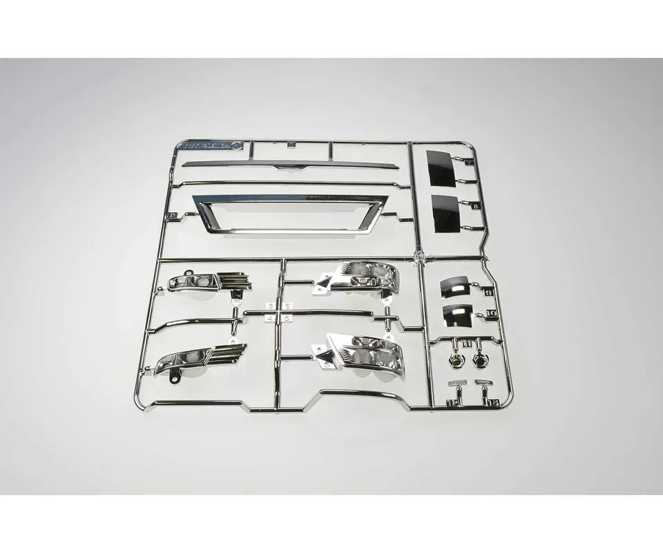 tamiya-319115274-n-teile-grill-reflektoren-chrom-1-14 image 1