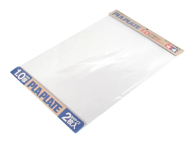 tamiya-70124-kunststoffplatte-1-0-mm-wei-2-st-ck image 1