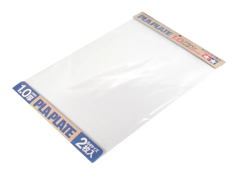 tamiya-70124-kunststoffplatte-1-0-mm-wei-2-st-ck image 1