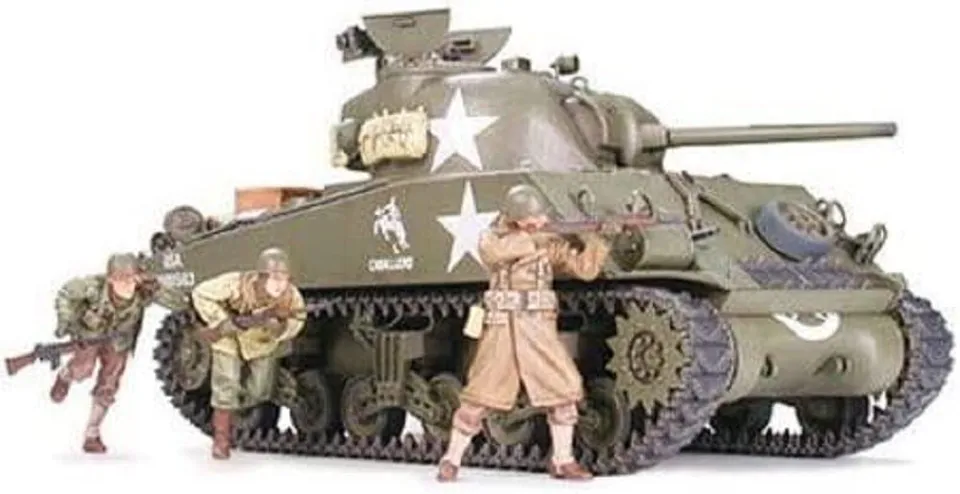 tamiya-m4a3-sherman-75mm-panzer-bausatz-1-35 image 1