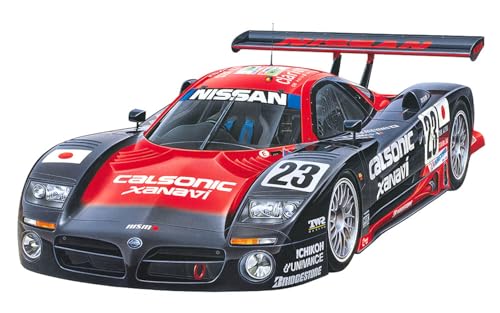 tamiya-1-24-sports-car-nissan-r390-gt1-modellbausatz-rot-wei image 5