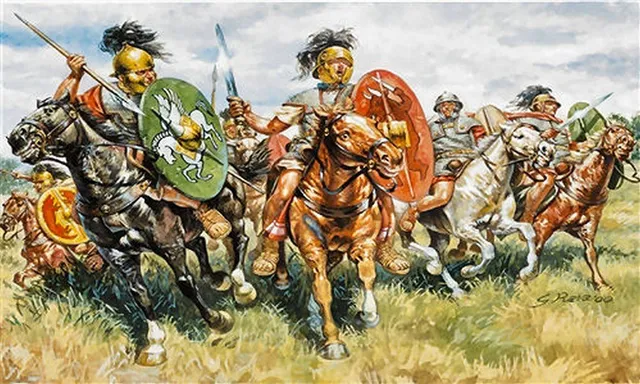 italeri-510006028-r-mische-kavallerie-figuren-1-72 image 1