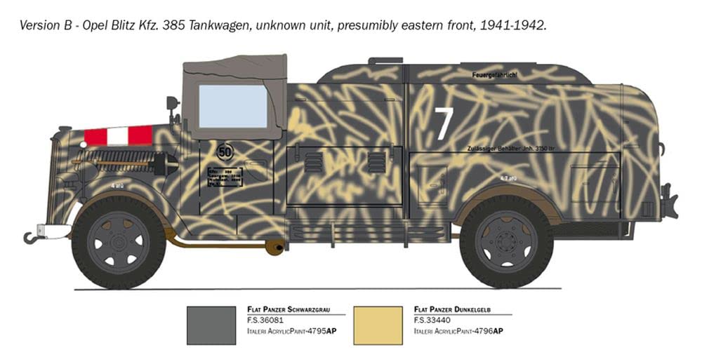 italeri-sd-kfz-385-tankwagen-1-48-milit-rfahrzeug-bausatz image 5
