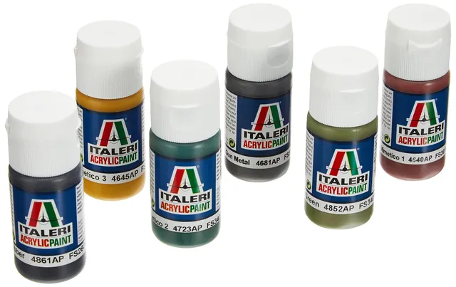 italeri-441ap-acryl-set-wwii-regio-esercito-6x20ml image 1