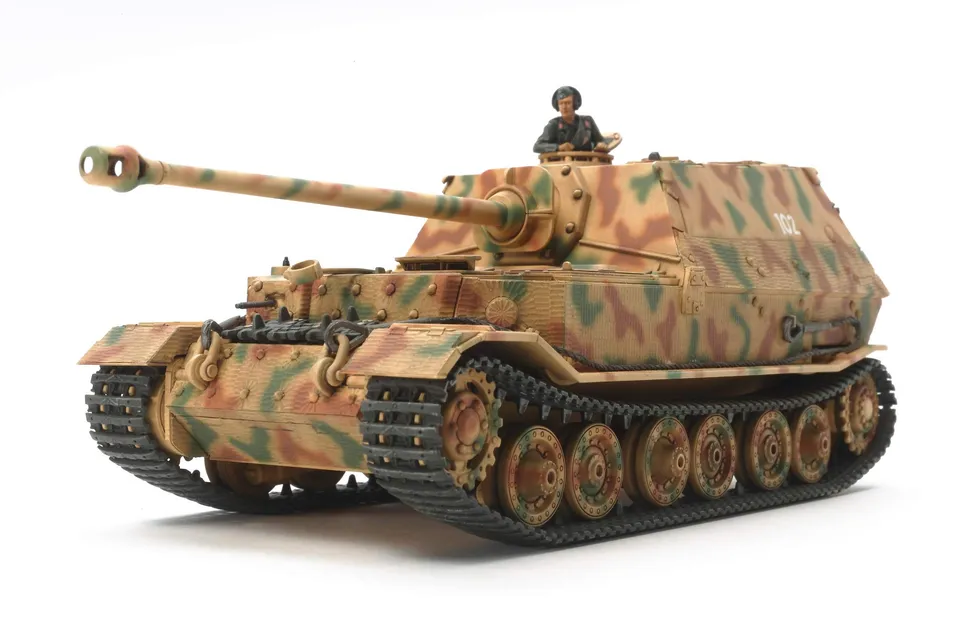 tamiya-1-48-jagdpanzer-elefant-plastikbausatz-32589-unlackiert image 1