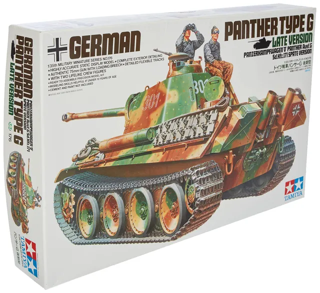 tamiya-panther-g-sp-t-sdkfz-171-1-35-panzer-bausatz image 1