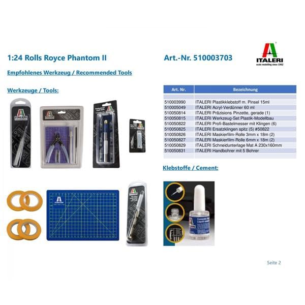 italeri-3703-rolls-royce-phantom-ii-bausatz-1-24-auto image 4